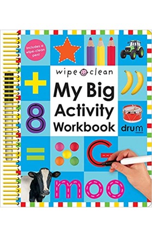 Wipe Clean My Big Activity Work Book